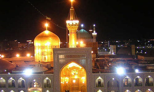 تور مشهد با قطار سمنان